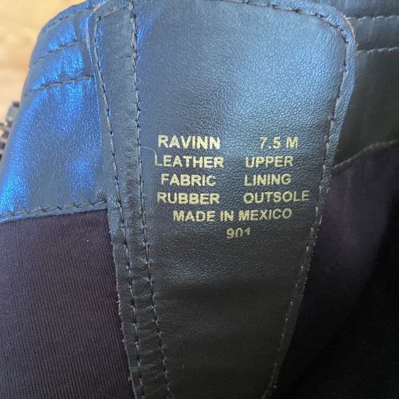 Steve Madden Ravinn Leather Knee High Zip Up Boots - Picture 8 of 16